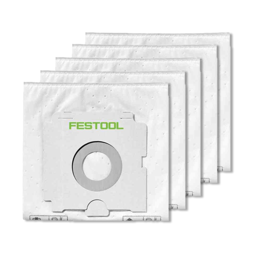Festool SELFCLEAN Filtersack SC FIS-CT 36/5 (5 Stück), passend CT 36, langanhaltende Saugleistung