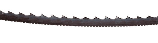 Sägebänder, 10 Stück 8 mm breit, 4 Zähne per Zoll, mit Rückenzahnung für leichtes Zurückfahren, für vorwiegend gerade Schnitte