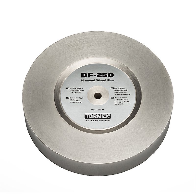 DF-250 Diamantschleifscheibe K 600 (mittlere Körnung) passend zu Tormek T8, T7, für alle Stahlsorten und Keramik