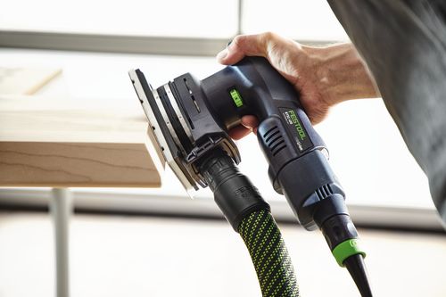 Festool Akku-Rutscher RTSC 400 3,0 I-Plus mit 2 Akkupack, Ladegerät, Schleifschuh, Protector, Longlife-Beutel, Systainer