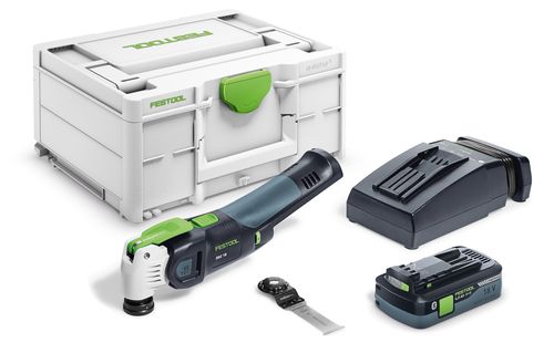 Festool Akku-Oszillierer OSC 18 HPC 4,0 EI-Plus VECTURO mit Universal-Sägeblatt, Systainer