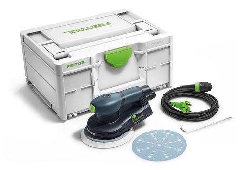 Festool Exzenterschleifer ETS EC 150/3 EQ, 3mm Schleifhub, im Systainer. stufenlose Drehzahl, lange Lebensdauer durch EC-Motor, kompakt, leicht