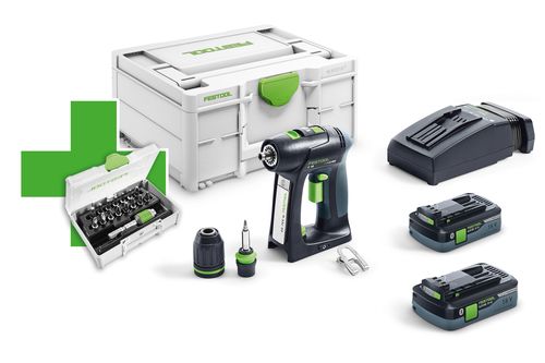 Festool Akku-Bohrschrauber C 18 HPC 4,0 I-Plus Promo 21