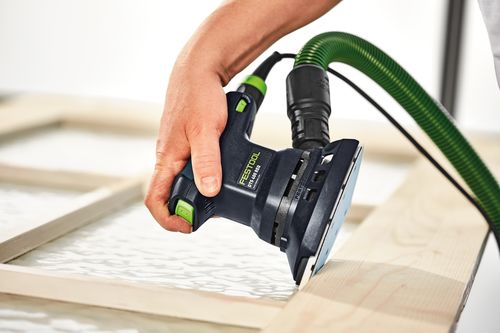 Festool Deltaschleifer DTS 400 REQ-Plus mit Systainer, Protector, Schleifschuh, ermüdungsarm, hoher Abtrag, geringes Gewicht nur 1,3kg, Longlife-Staubbeutel