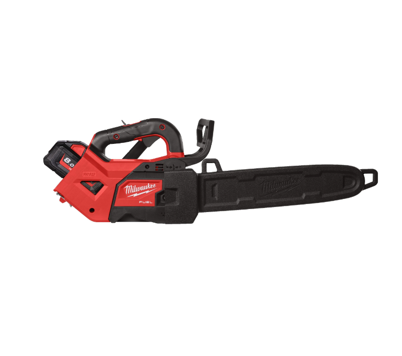 M18 FTHCHS35-802 M18 FUEL Akku-Top-Handle-Kettensäge, 35cm Schwert, mit 2 HIGH-OUTPUT-Akku 8Ah, hohe Schnittgeschwindigkeit u. Drehmoment, ohne zu blockieren