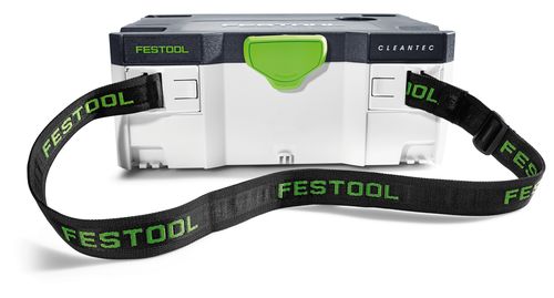 Festool Absaugmobil CTL SYS CLEANTEC mit Polsterdüse, Fugendüse, Filtersack, Antistatik-Saugschlauch, Tragegurt