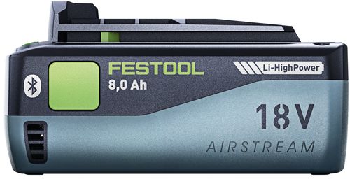 Festool Energie-Set SYS 18V 2x8,0/SCA16, 8Ah HighPower-Akkupacks enorme Leistung u. Ausdauer, blitzschnell laden in nur 27 Minuten