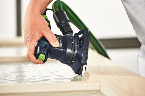 Festool Deltaschleifer DTS 400 REQ-Plus mit Systainer, Protector, Schleifschuh, ermüdungsarm, hoher Abtrag, geringes Gewicht nur 1,3kg, Longlife-Staubbeutel